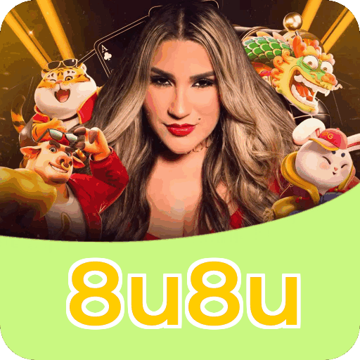 Números do app 8u8u em material de marketing — ilustração, não auditoria